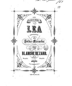 Alternative view of Bezard, Blanche