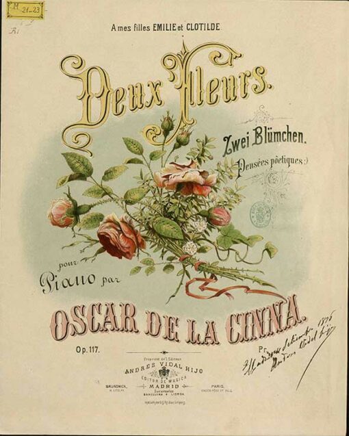 de la Cinna, Oscar Pianorarescores