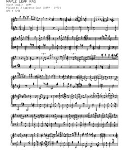 Jean Lawrence Cook Jazz piano arrangements scores