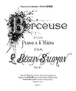 Louise Béguin-Salomon