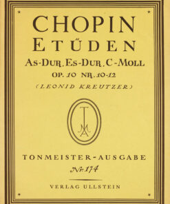 Leonid Kreutzer Chopin Studies Op.10