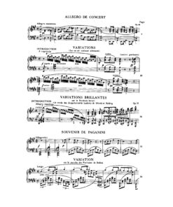 Alternative view of Fryderyk Chopin Complete Works edited by I. Paderewski