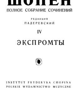 Fryderyk Chopin Complete Works edited by I. Paderewski - Image 18