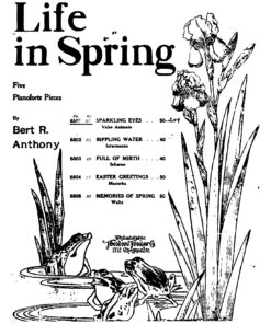 Anthony Bert R. - Life in Spring No.1 Sparkling Eyes Valse animato-1