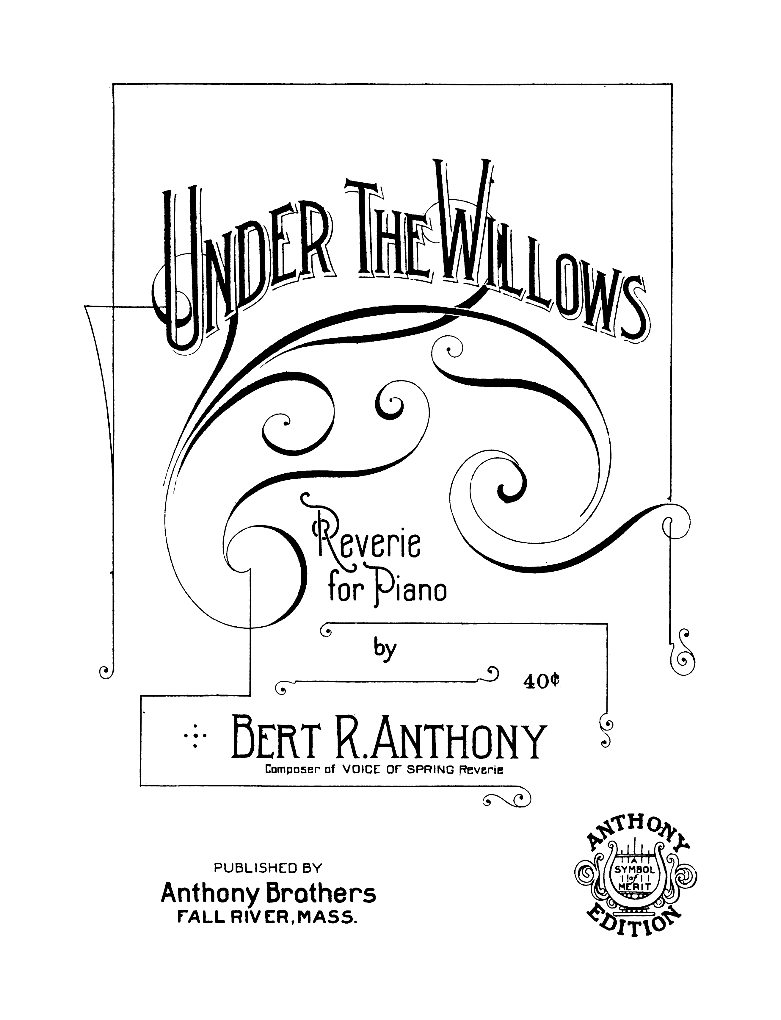 Anthony Bert R. - Under the Willows-1