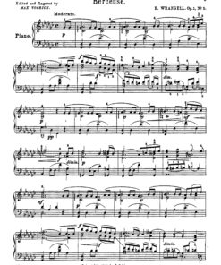 Wrangel - Six Morceaux Op.1 No.5 Berceuse-1